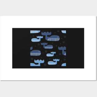 Whales Posters and Art